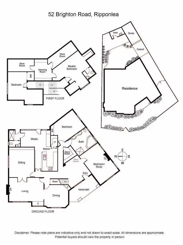 Floorplan of Homely house listing, 52 Brighton Road, St Kilda East VIC 3183
