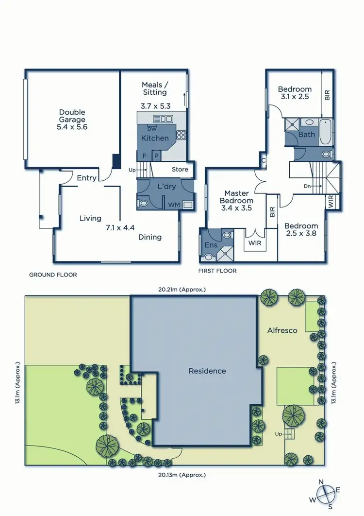 Floorplan of Homely house listing, 17 Kurrajong Way, Blackburn North VIC 3130