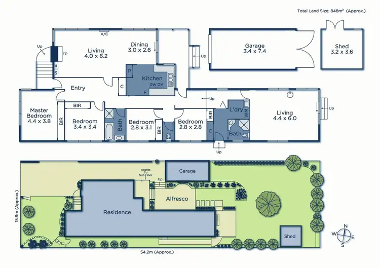 Floorplan of Homely house listing, 7 Austin Street, Mitcham VIC 3132
