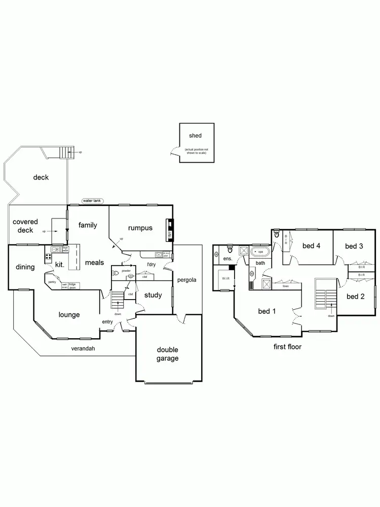 Floorplan of Homely house listing, Address available on request