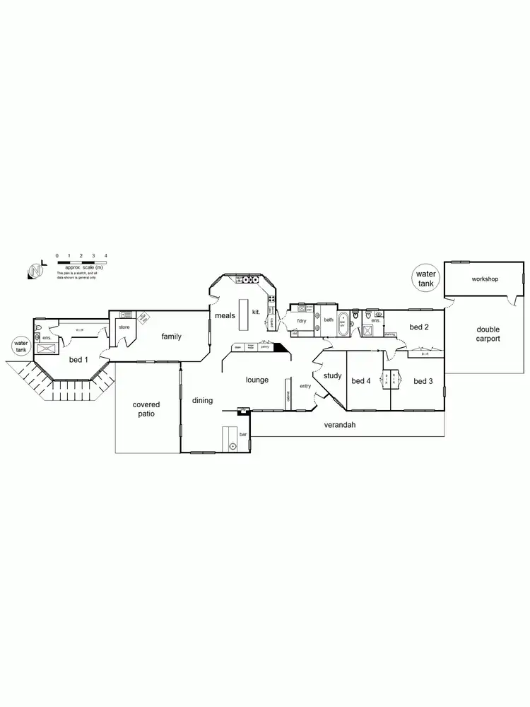 Floorplan of Homely house listing, Address available on request