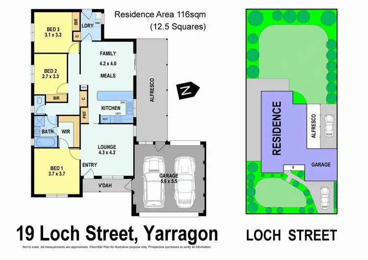 Floorplan of Homely house listing, 19 Loch Street, Yarragon VIC 3823