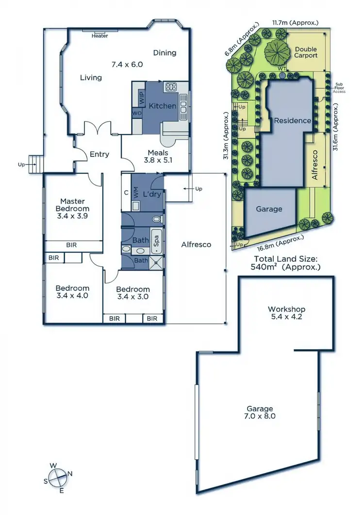 Floorplan of Homely house listing, 9 Leddy Street, Forest Hill VIC 3131