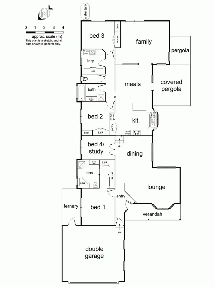 Floorplan of Homely house listing, Address available on request