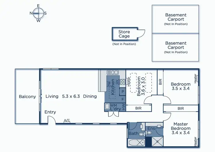 Floorplan of Homely unit listing, 27/60-62 Harp Road, Kew VIC 3101