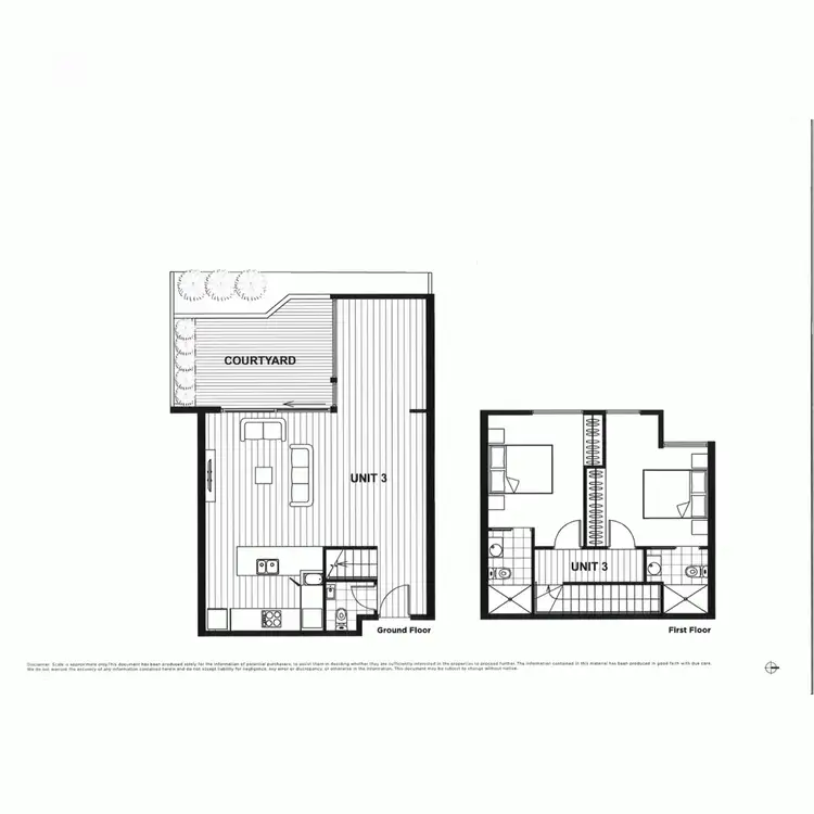 Floorplan of Homely townhouse listing, 4/88 Alexandra Street, St Kilda East VIC 3183
