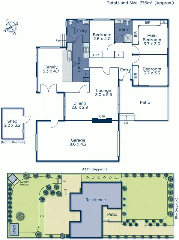 Floorplan of Homely house listing, 51 Somerset Street, Wantirna South VIC 3152