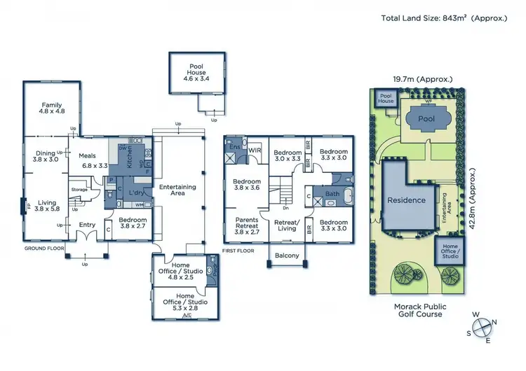 Floorplan of Homely house listing, 14 East Road, Vermont South VIC 3133