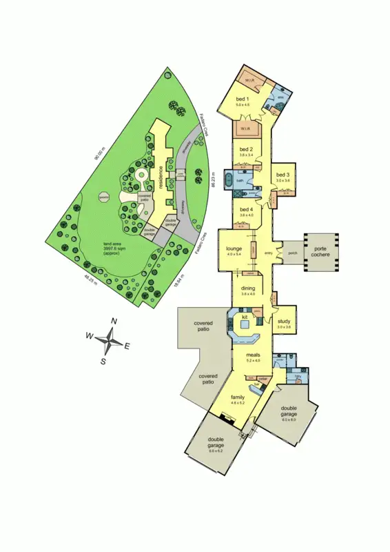 Floorplan of Homely house listing, 9 Fadaro Crescent, Warrandyte South VIC 3134