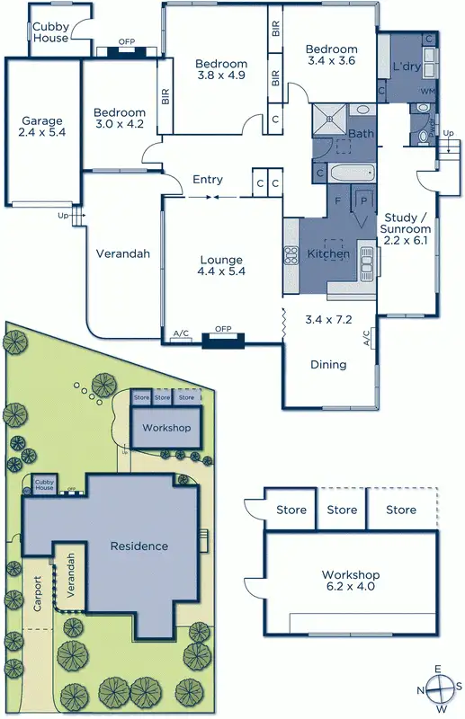 Floorplan of Homely house listing, 4 Richardson Street, Box Hill South VIC 3128