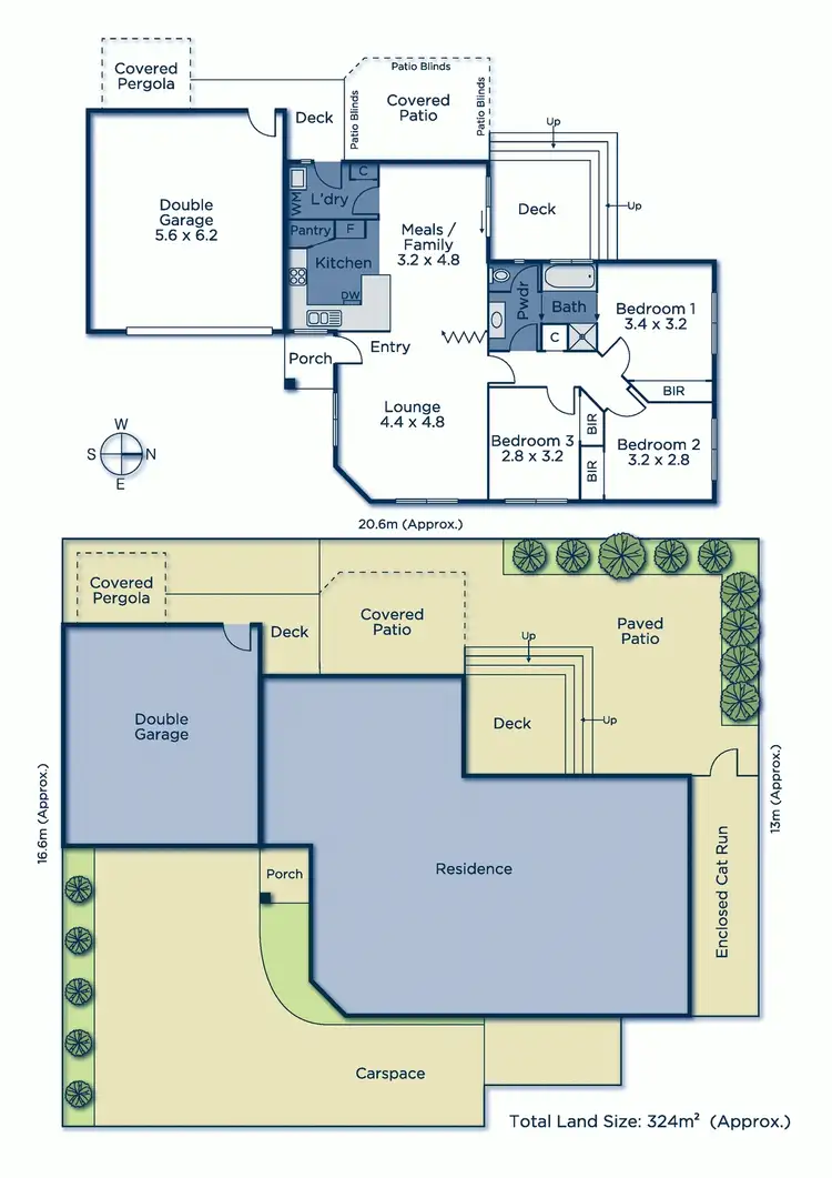 Floorplan of Homely townhouse listing, 3/10 Hopetoun Street, Mitcham VIC 3132