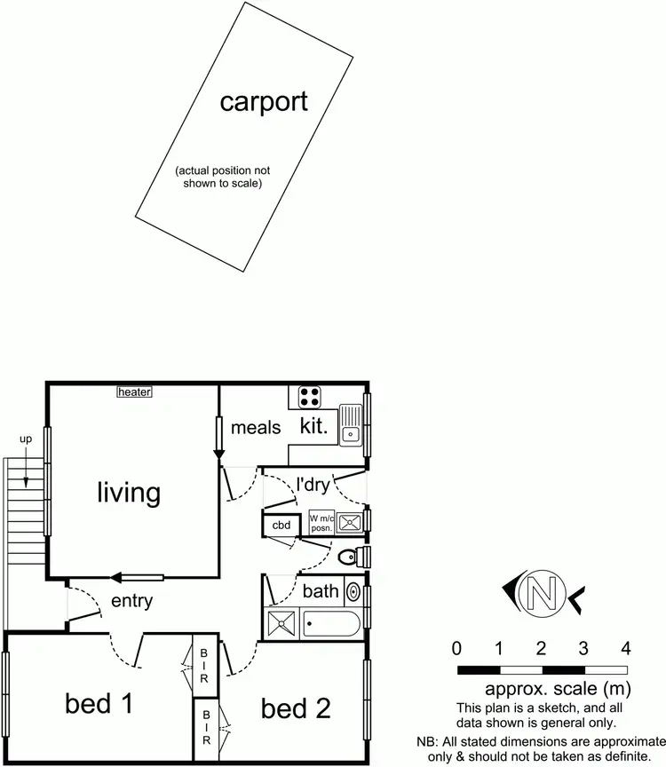 Floorplan of Homely unit listing, Address available on request