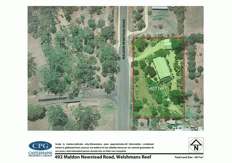 Floorplan of Homely house listing, 492 Maldon-Newstead Road, Welshmans Reef VIC 3462