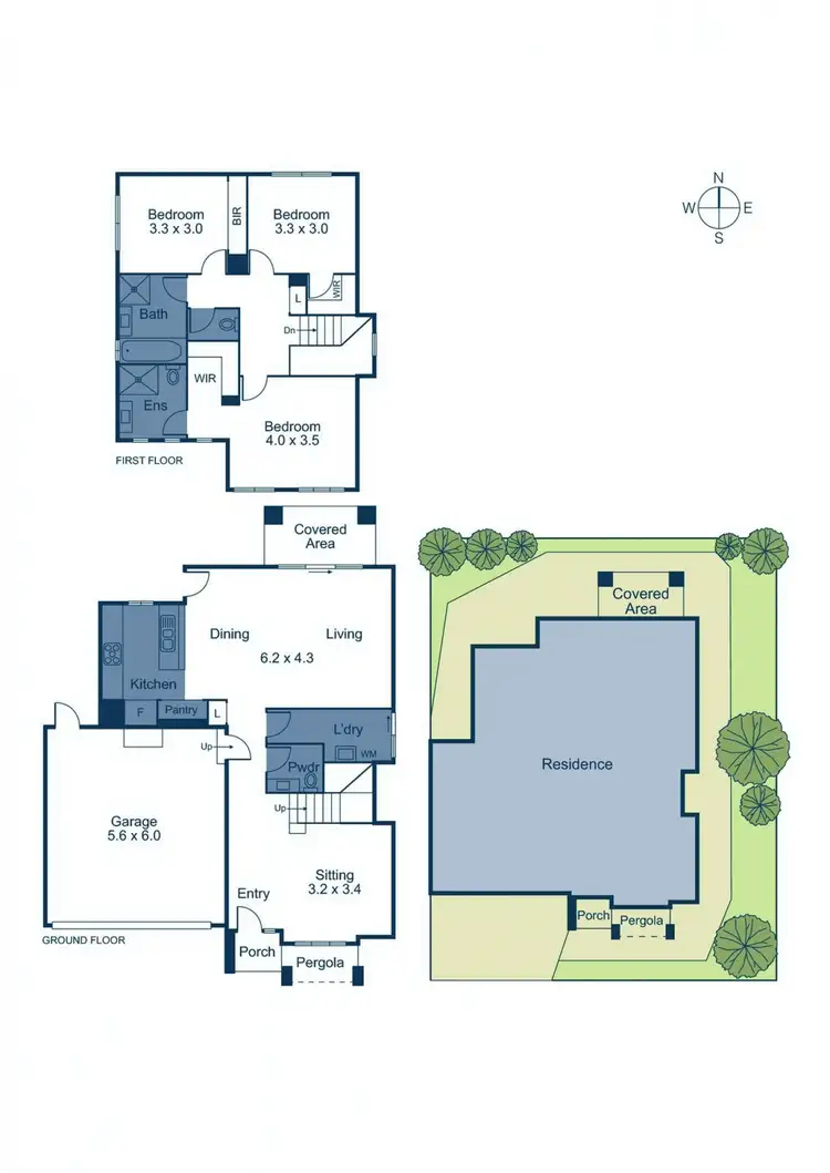 Floorplan of Homely house listing, 3 Aylwin Avenue, Burwood VIC 3125