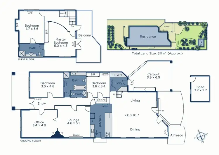 Floorplan of Homely house listing, 7 Austin Street, Balwyn VIC 3103