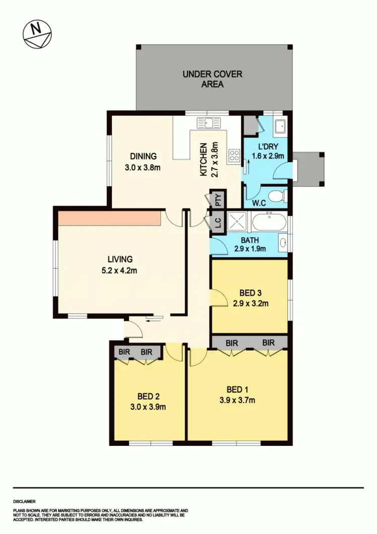 Floorplan of Homely house listing, 66 Marie Crescent, Wendouree VIC 3355