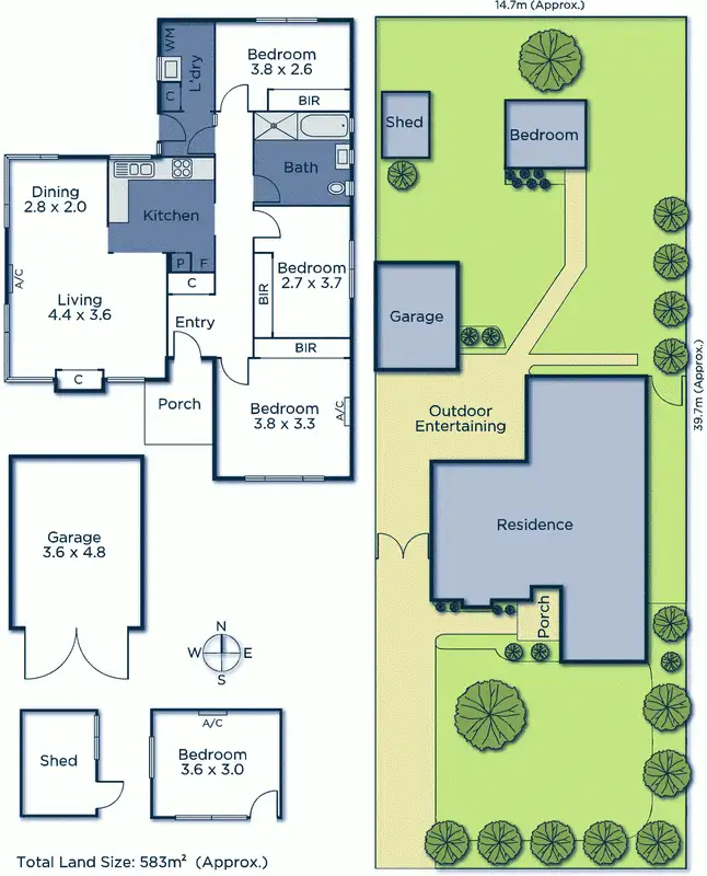 Floorplan of Homely house listing, Address available on request