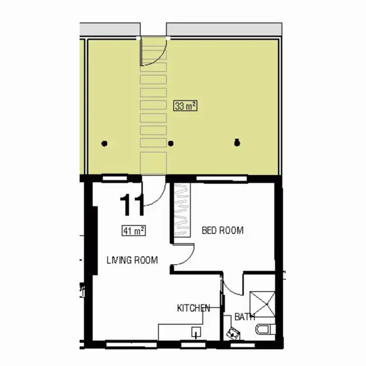 Floorplan of Homely apartment listing, 11/18 Cochrane Street, Brighton VIC 3186