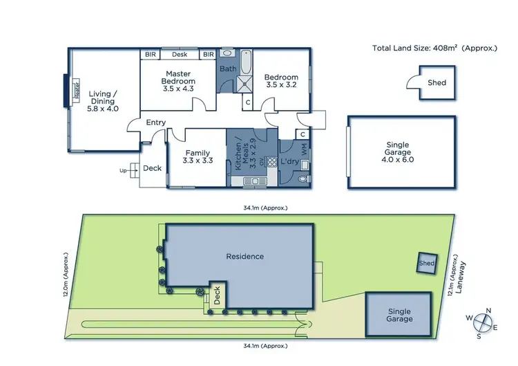Floorplan of Homely house listing, 11 Albert Street, Mitcham VIC 3132
