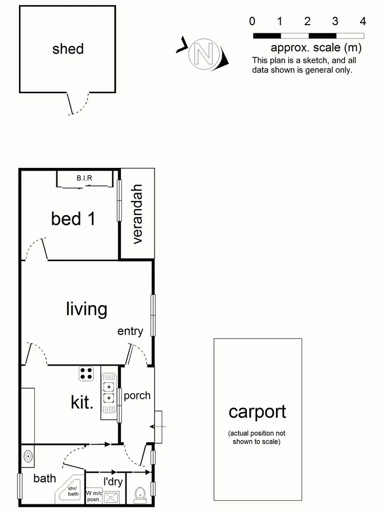 Floorplan of Homely unit listing, Address available on request
