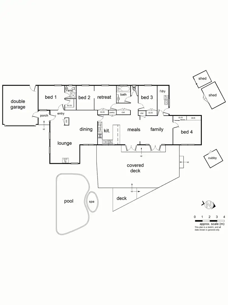 Floorplan of Homely house listing, Address available on request