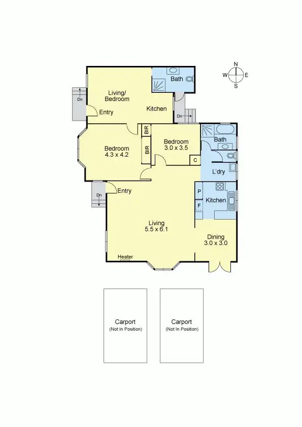 Floorplan of Homely unit listing, 1&1A/1041 Riversdale Road, Surrey Hills VIC 3127