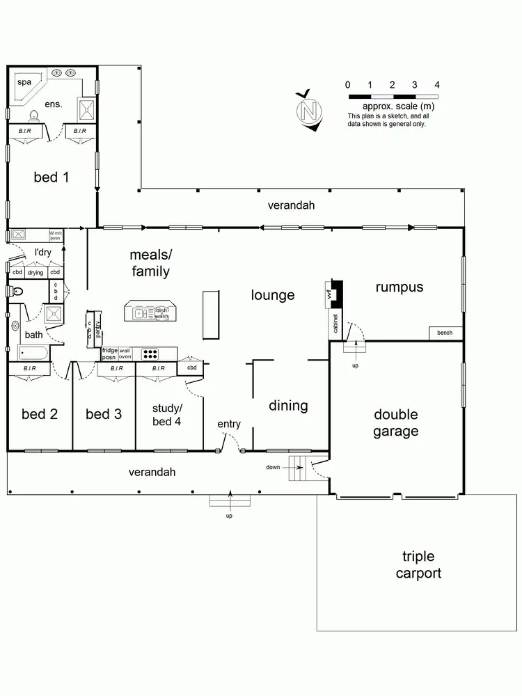 Floorplan of Homely house listing, Address available on request