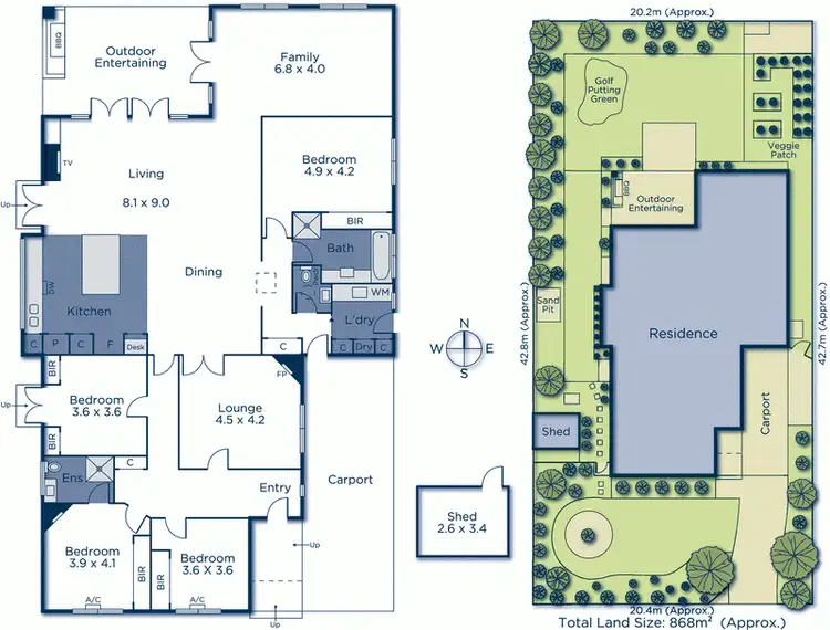 Floorplan of Homely house listing, 69 Carween Avenue, Mitcham VIC 3132