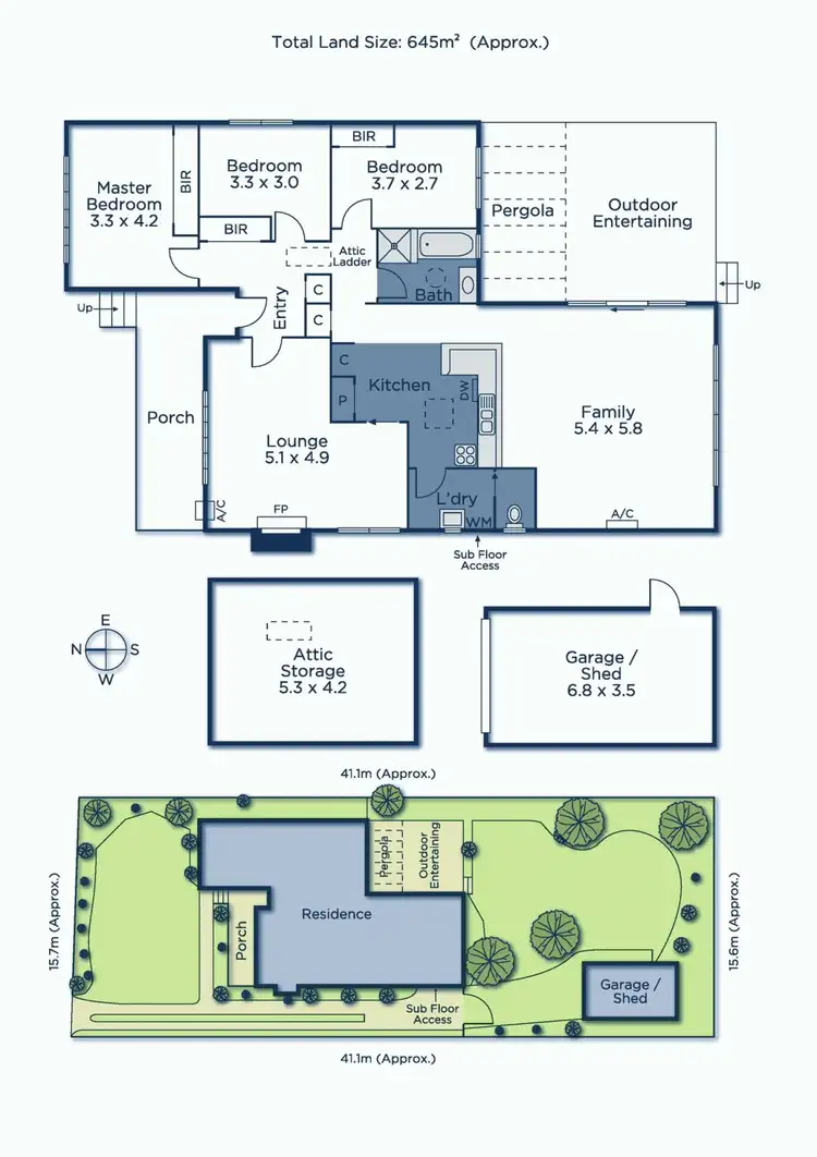 Floorplan of Homely house listing, 24 Wellard Road, Box Hill South VIC 3128