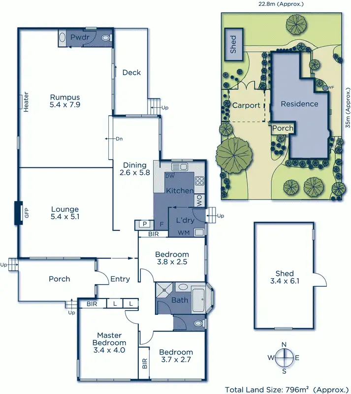 Floorplan of Homely house listing, 3 Tatiana Street, Wantirna South VIC 3152