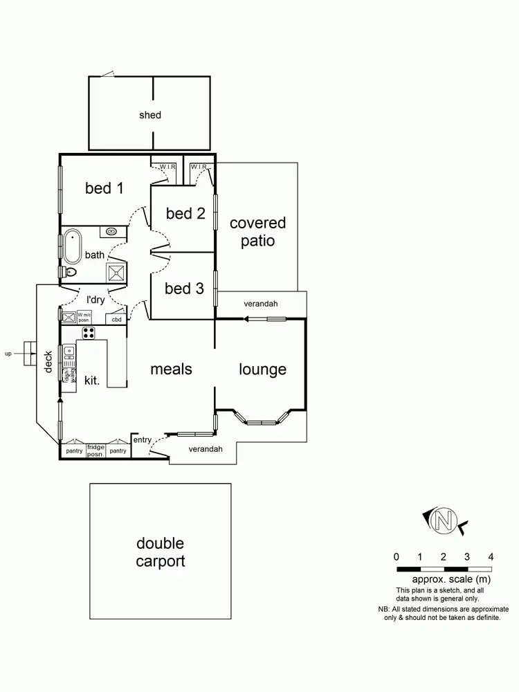 Floorplan of Homely house listing, Address available on request