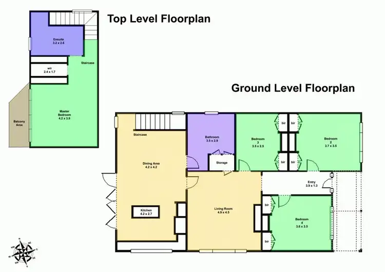 Floorplan of Homely house listing, 429 Drummond Street North, Lake Wendouree VIC 3350
