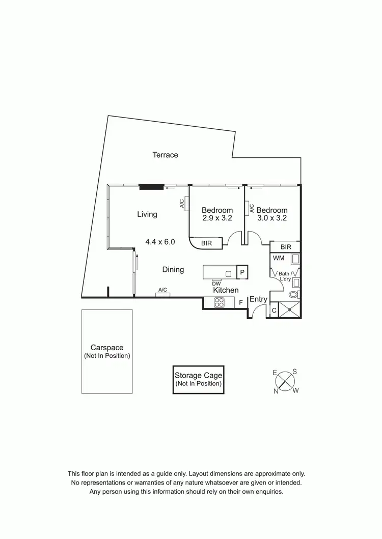 Floorplan of Homely apartment listing, 501/770C Toorak Road, Glen Iris VIC 3146