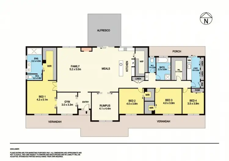 Floorplan of Homely house listing, 963 Sebastopol-Smythesdale Road, Ross Creek VIC 3351