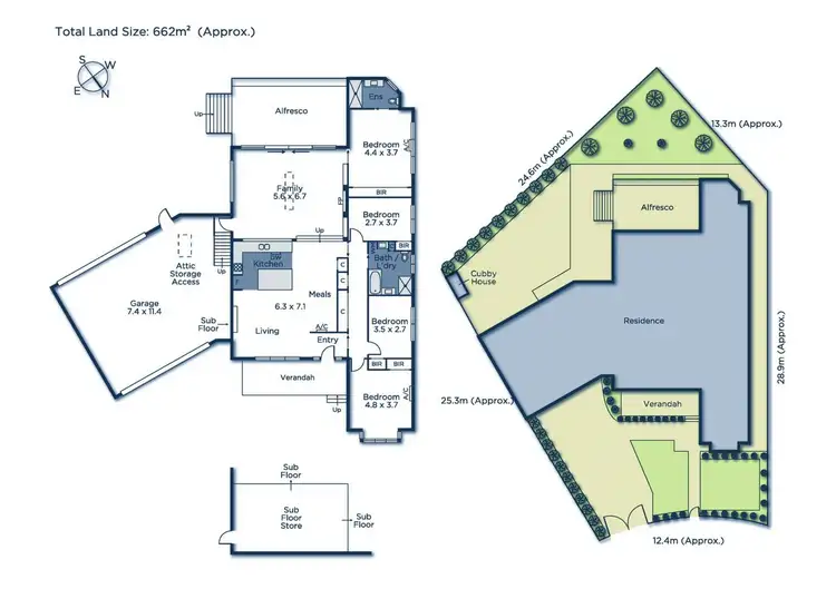 Floorplan of Homely house listing, 17 Valency Court, Mitcham VIC 3132
