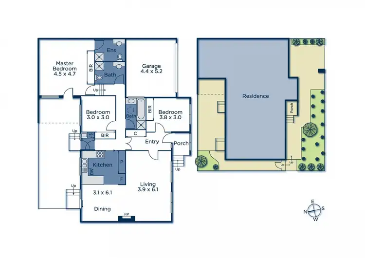Floorplan of Homely house listing, 1A Bell Street, Box Hill North VIC 3129