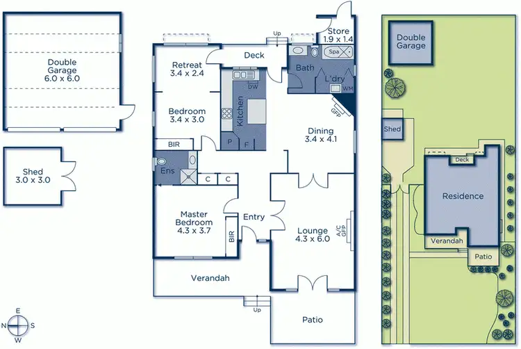 Floorplan of Homely house listing, 59 Corhampton Road, Balwyn North VIC 3104