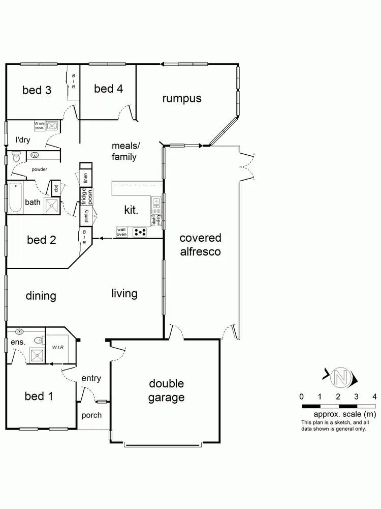 Floorplan of Homely house listing, Address available on request