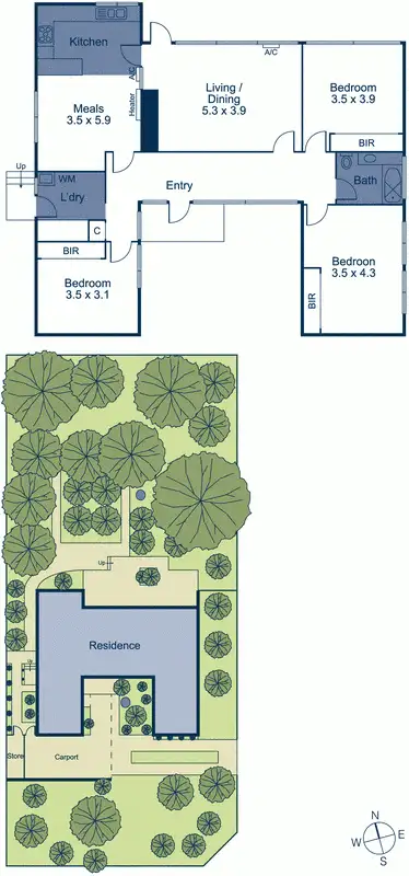 Floorplan of Homely house listing, 65 Esdale Street, Nunawading VIC 3131