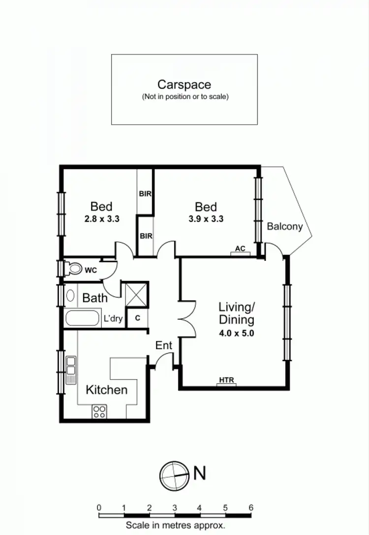 Floorplan of Homely unit listing, 14/16 Lansdowne Road, St Kilda East VIC 3183