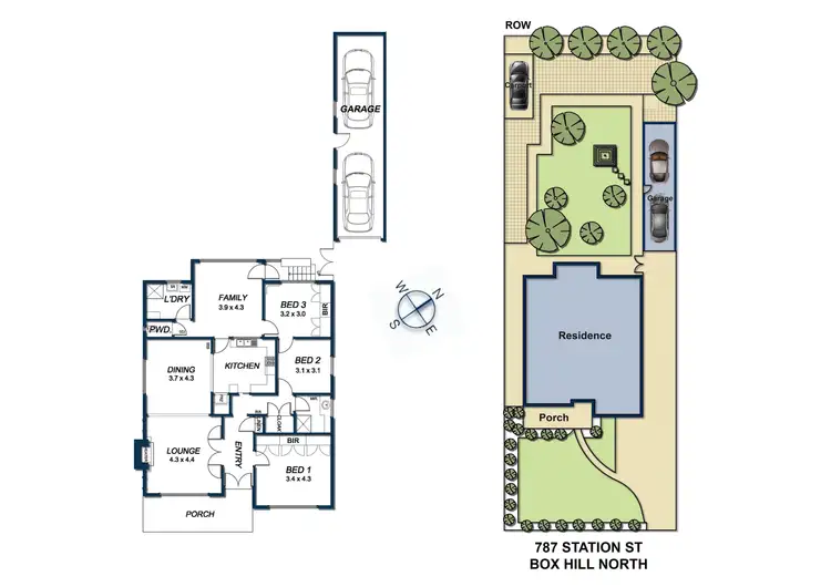 Floorplan of Homely house listing, 787 Station Street, Box Hill North VIC 3129