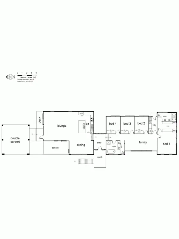 Floorplan of Homely house listing, 5 Logan Avenue, Park Orchards VIC 3114