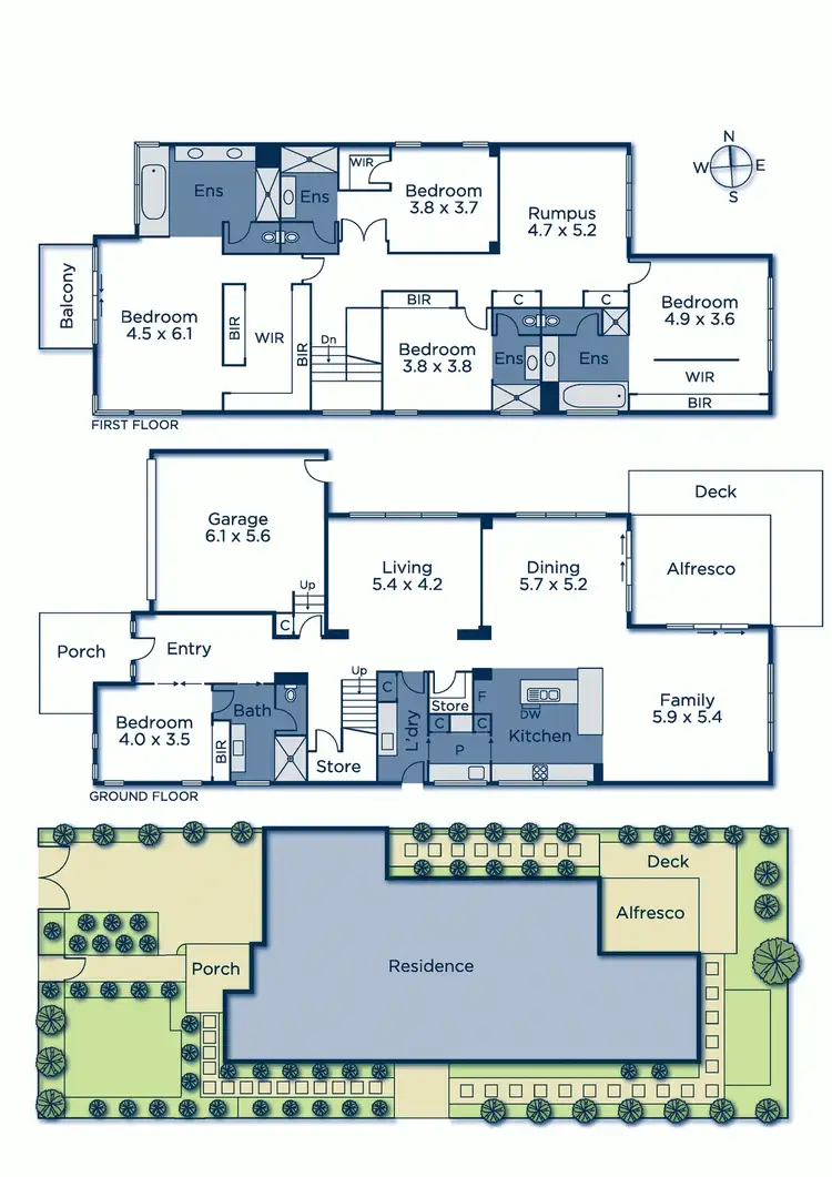 Floorplan of Homely house listing, 7 Hunt Street, Balwyn North VIC 3104