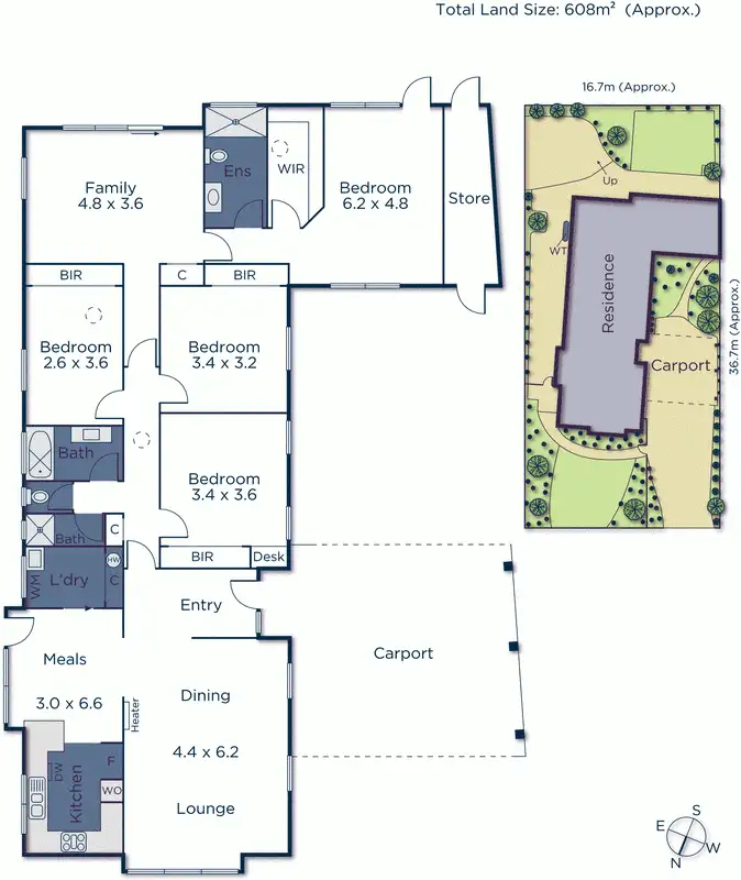 Floorplan of Homely house listing, 12 Mountfield Road, Mitcham VIC 3132