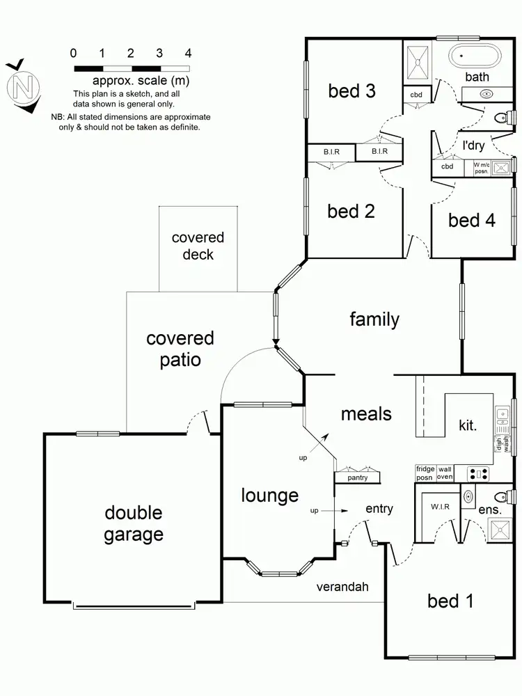 Floorplan of Homely house listing, Address available on request