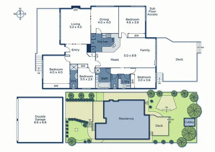 Floorplan of Homely house listing, 25 Bolinda Road, Balwyn North VIC 3104