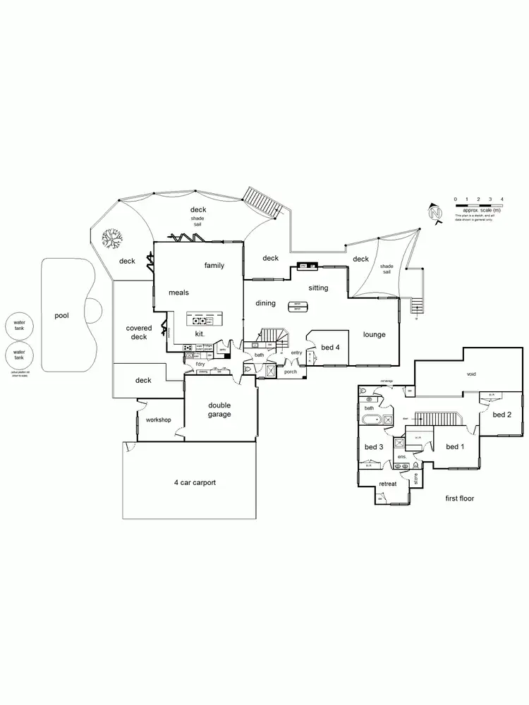 Floorplan of Homely house listing, Address available on request