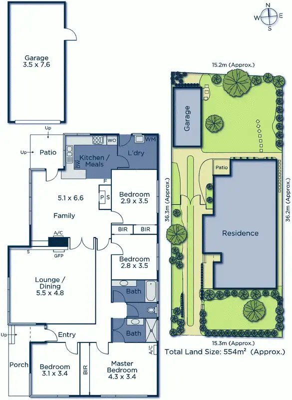 Floorplan of Homely house listing, 91 Vicki Street, Forest Hill VIC 3131
