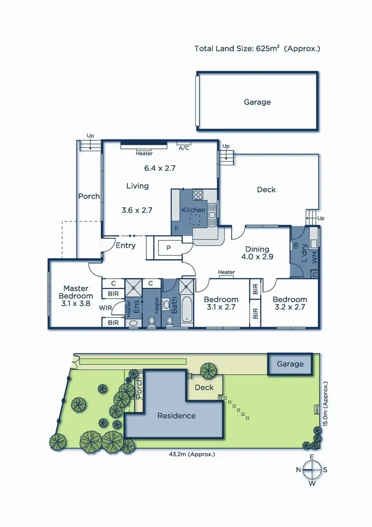 Floorplan of Homely house listing, 46 Churinga Avenue, Mitcham VIC 3132