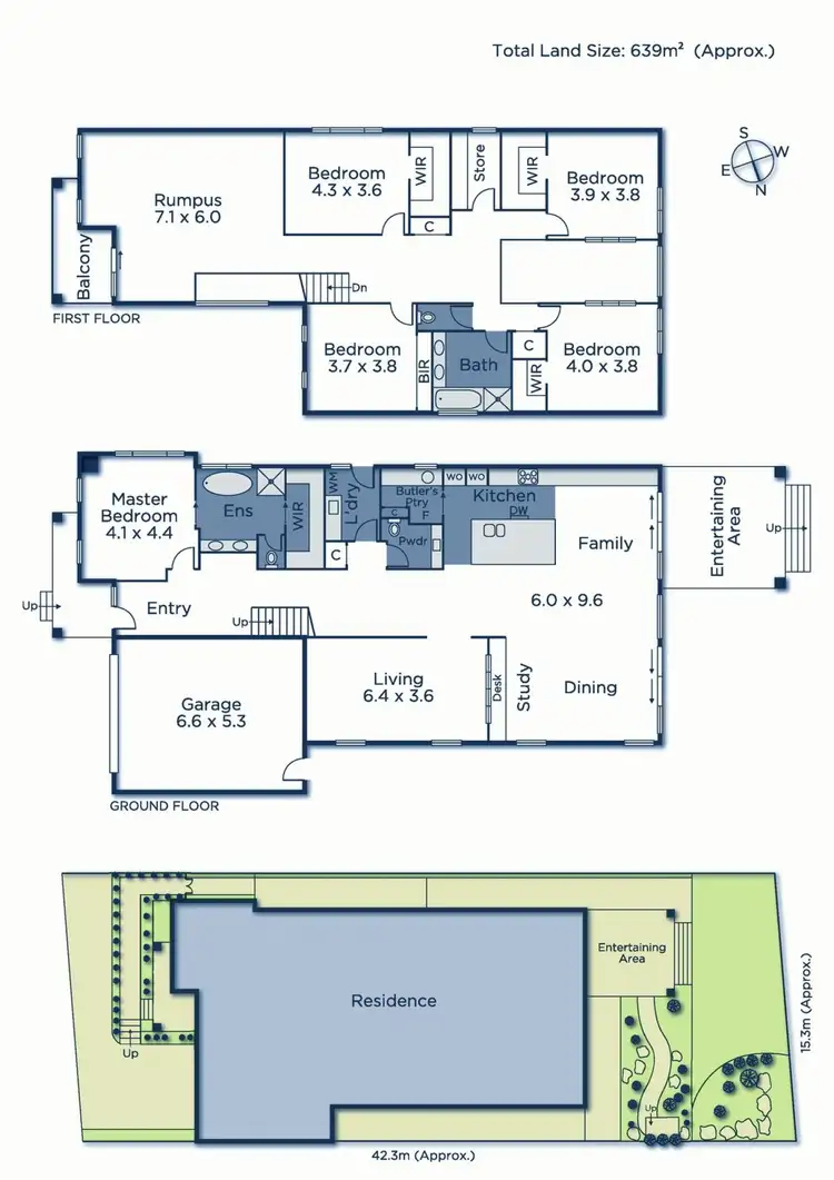 Floorplan of Homely house listing, 22 Percy Street, Mitcham VIC 3132
